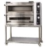 Pizzaovn MAIOR 4+4xØ35 cm Oppoverhengslede dører – Pizzaovner