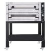 Pizzaovn MAIOR 6+6xØ35 cm Oppoverhengslede dører – Elektrisk pizzaovn