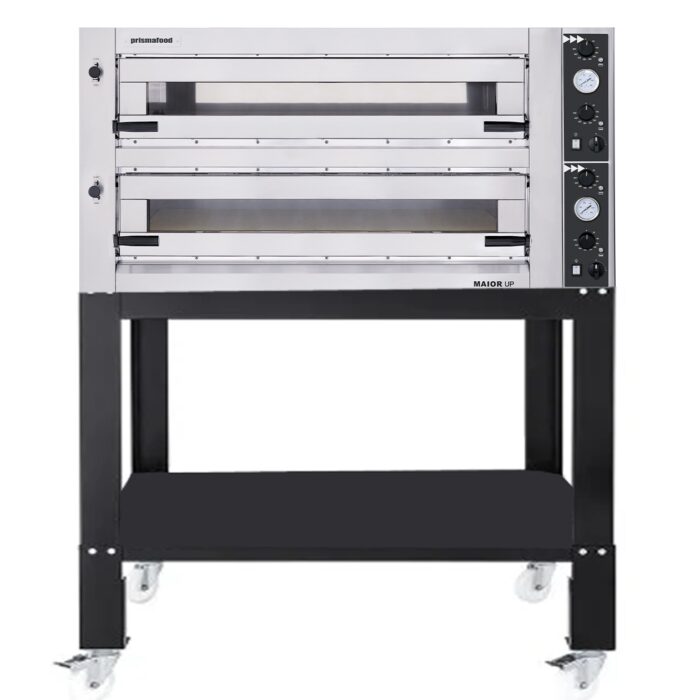 Pizzaovn MAIOR 6+6xØ35 cm Oppoverhengslede dører