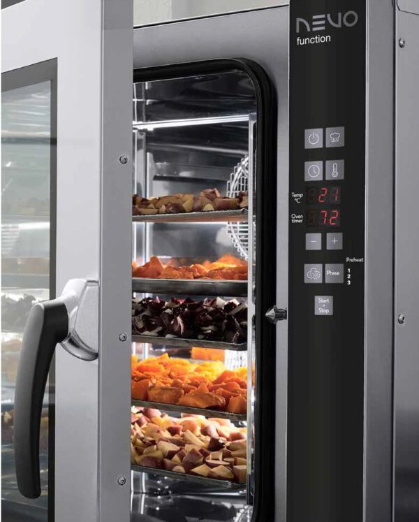 Bake-off ovn Modular Digital med fuktighet 10 GN1/1 eller 40×60 Bake-off Ovn - Konveksjonsovn kjøkkenutstyr