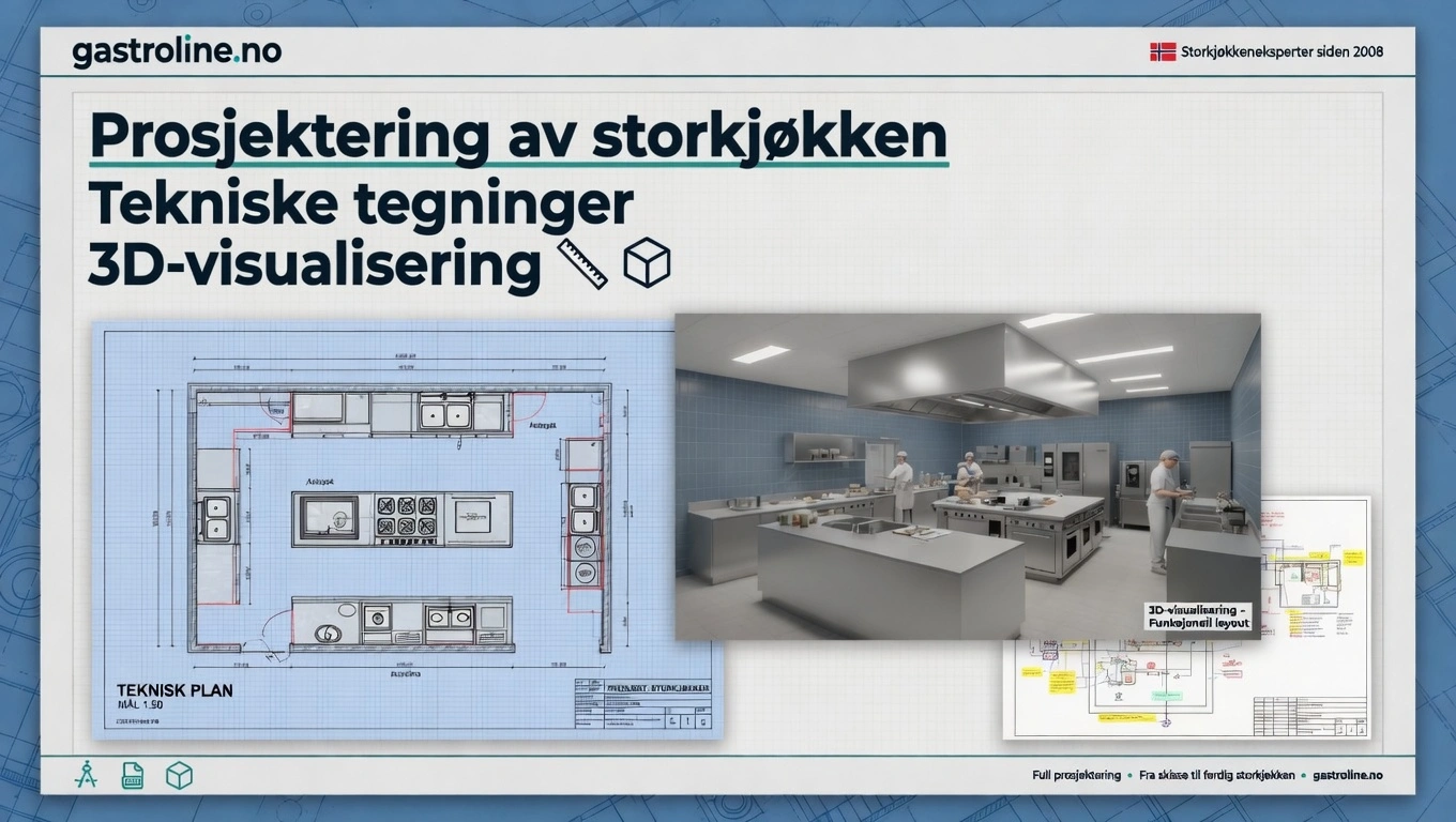 Prosjektering av storkjøkken