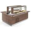kjøle og varme buffet Elegant servering Smart teknologi Kjølebuffet / Varmbuffet kjøkkenutstyr