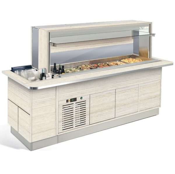 kjøle og varme buffet Elegant servering Smart teknologi Kjølebuffet / Varmbuffet storkjøkken