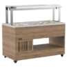 kjøle og varme buffet Elegant servering Smart teknologi Kjølebuffet / Varmbuffet kjøkkenutstyr