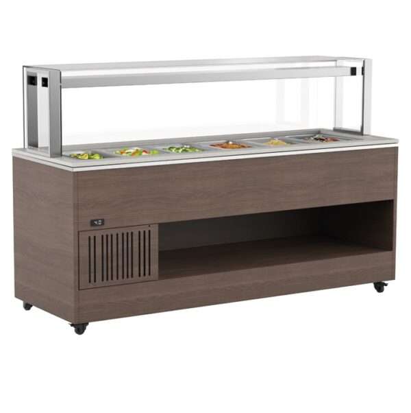 kjøle og varme buffet Elegant servering Smart teknologi Kjølebuffet / Varmbuffet restaurant
