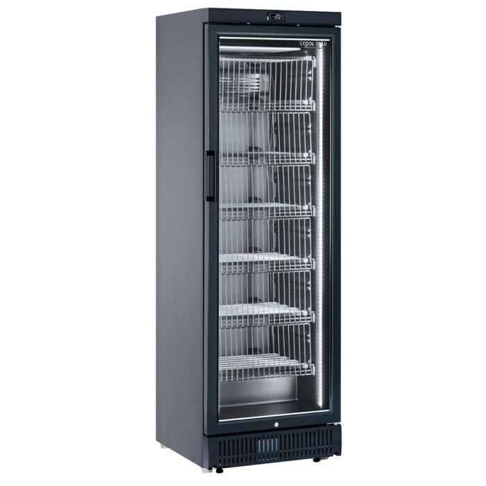 Fryseskap med glassdør 300 l CNG390B – Cool Head